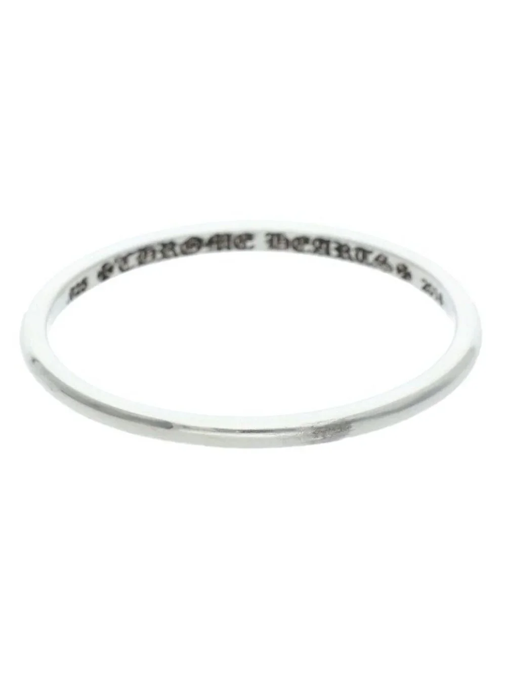 Chrome Hearts WB Bubblgm Wedding Band Bubblegum Silver Ring